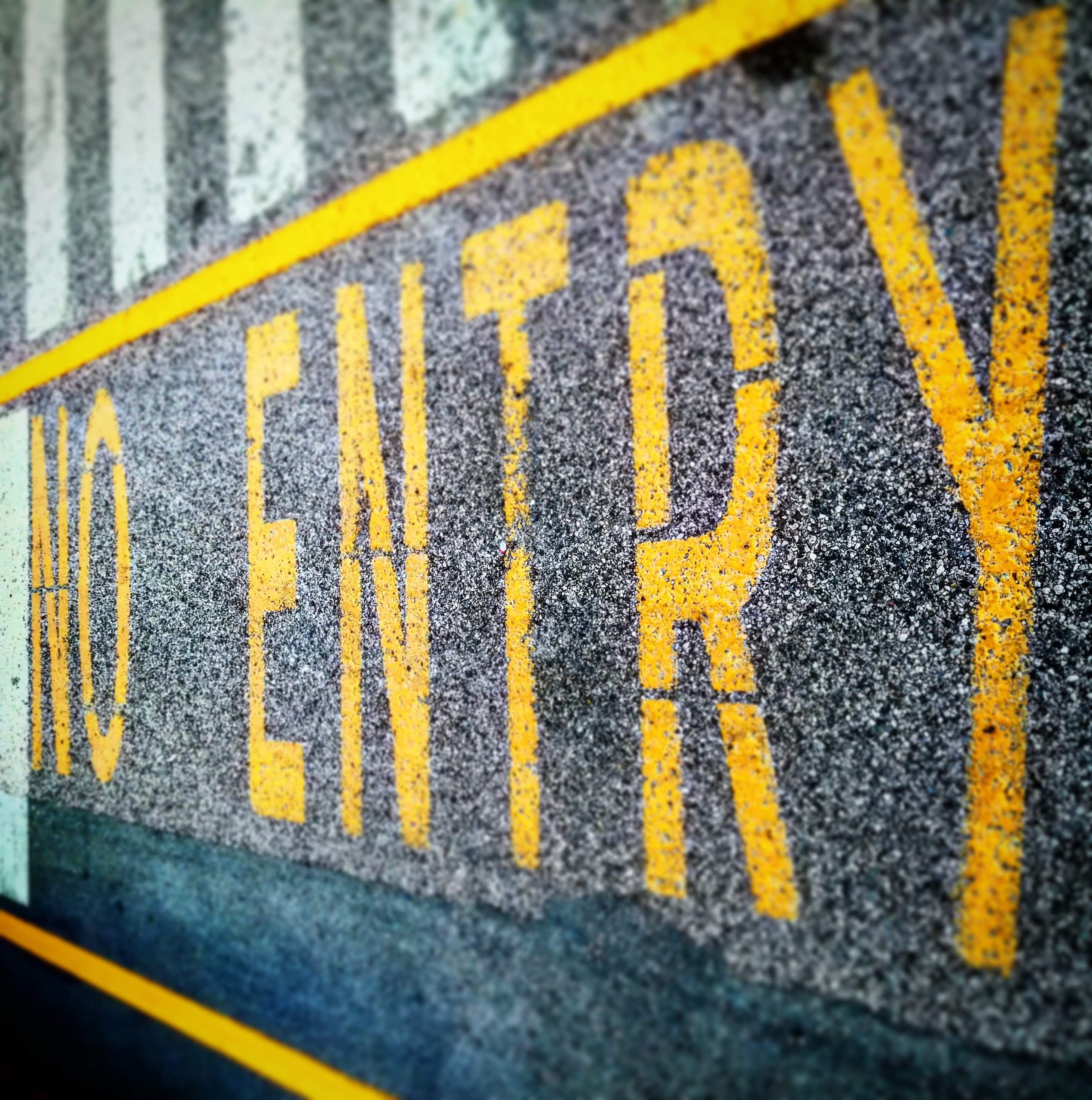 No Entry - Suche nach dem Fehler